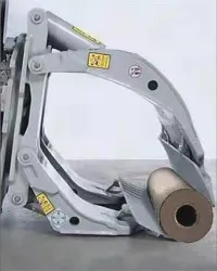 Roll Páipéar Grab Craein Láimhseáil Adhmaid Trucail